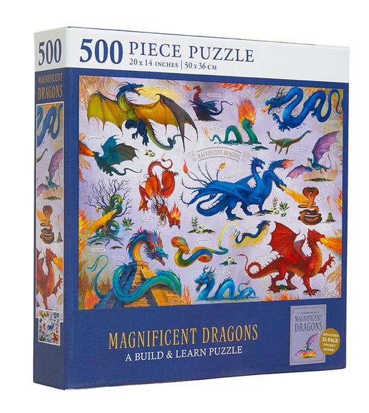 insight editions Magnificent Dragons Jigsaw Puzzle – Insight Editions