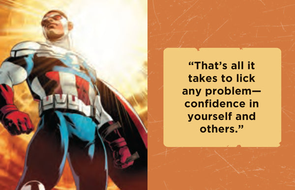 Insight Editions Marvel Comics: Captain America: Inspirational Quotes From The First Av – Insight Editions