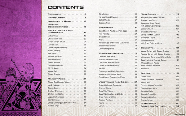 Insight Editions Marvel's Black Panther: The Official Wakanda Cookbook – Insight Editions