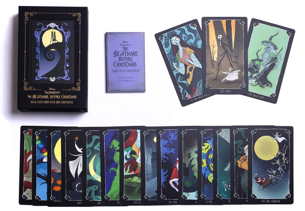 Insight Editions Mega-Sized Tarot: The Nightmare Before Christmas Tarot Deck And Guideb – Insight Editions