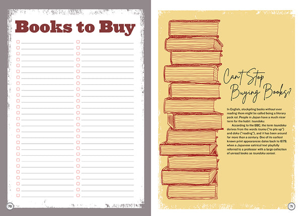 Insight Editions Mental Floss: The Curious Reader Journal For Book Lovers – Insight Editions