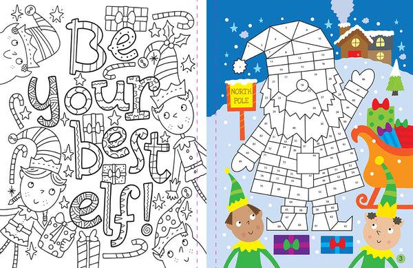 Insight Editions Mindful Sticker By Number: Christmas – Insight Editions