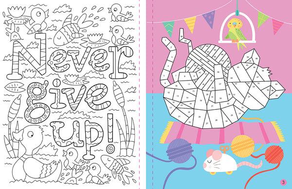 Insight Editions Mindful Sticker By Number: Cuddly Creatures – Insight Editions