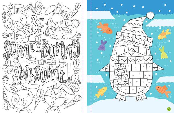 Insight Editions Mindful Sticker By Number: Cuddly Creatures – Insight Editions