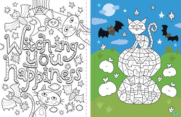 Insight Editions Mindful Sticker By Number: Halloween – Insight Editions