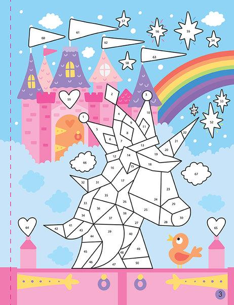 Insight Editions Mindful Sticker By Number: Unicorns – Insight Editions