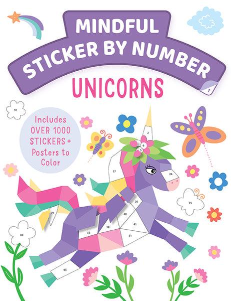 insight editions Mindful Sticker By Number: Unicorns – Insight Editions