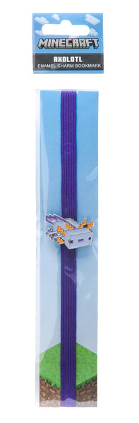 insight editions Minecraft: Axolotl Enamel Charm Bookmark – Insight Editions