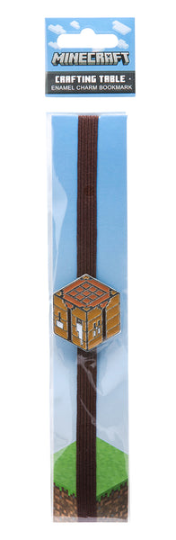 insight editions Minecraft: Crafting Table Enamel Charm Bookmark – Insight Editions