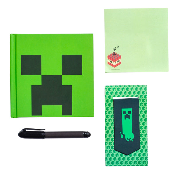 Insight Editions Minecraft: Creeper Block Stationery Set – Insight Editions