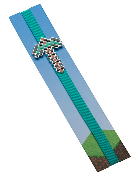 Insight Editions Minecraft: Diamond Pickaxe Enamel Charm Bookmark – Insight Editions