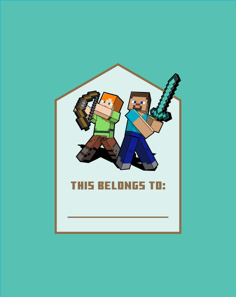 Insight Editions Minecraft: Mobs Glow-in-the-Dark Lock & Key Diary – Insight Editions