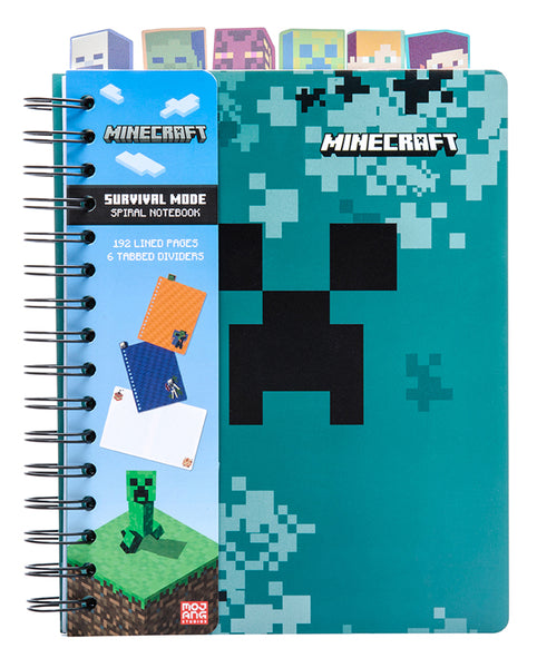 insight editions Minecraft: Survival Mode Spiral Notebook – Insight Editions