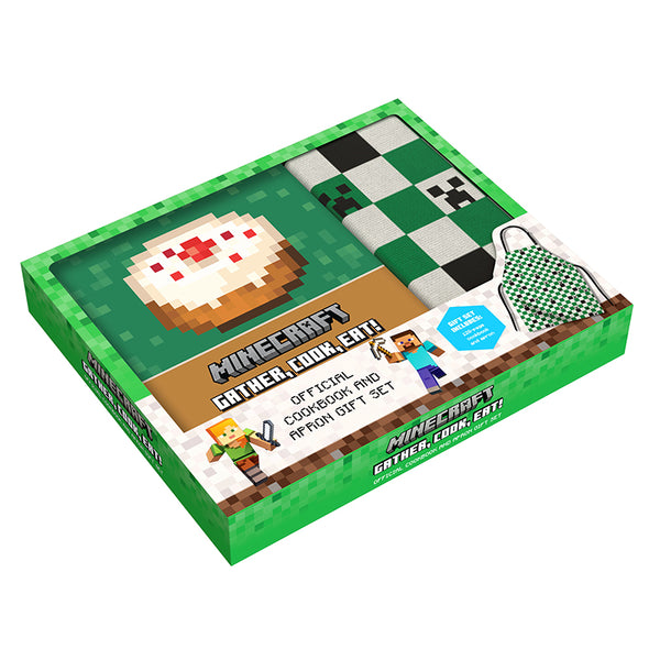 insight editions Minecraft: The Official Cookbook and Apron Gift Set – Insight Editions