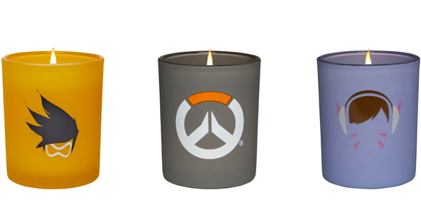 Insight Editions Overwatch: Glass Votive Candle Set – Insight Editions