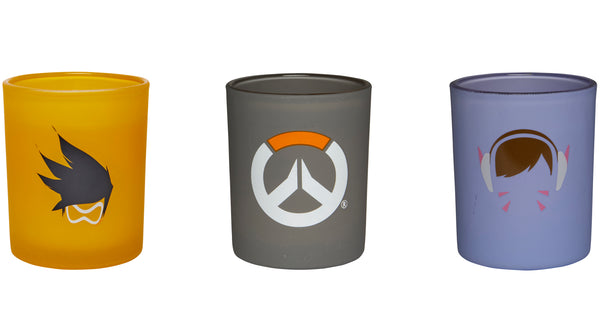 Insight Editions Overwatch: Glass Votive Candle Set – Insight Editions