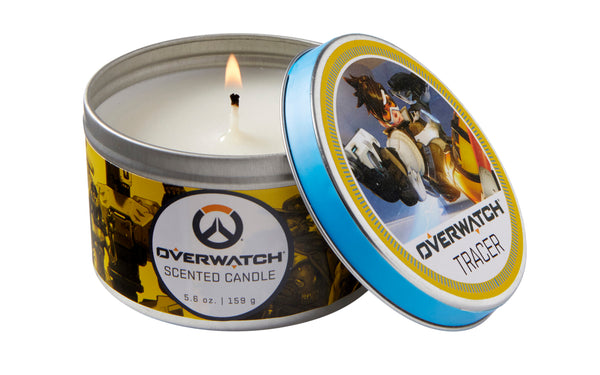 insight editions Overwatch: Tracer Scented Candle (5.6 oz.) – Insight Editions