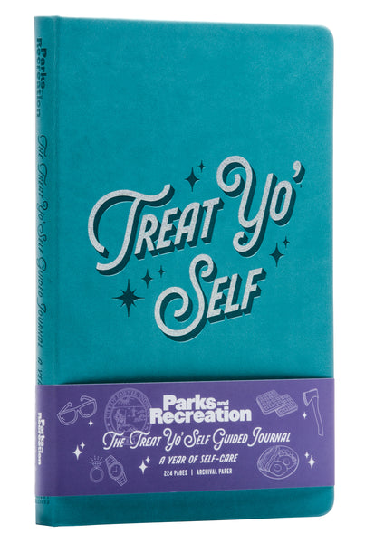 insight editions Parks and Recreation: The Treat Yo' Self Guided Journal – Insight Editions