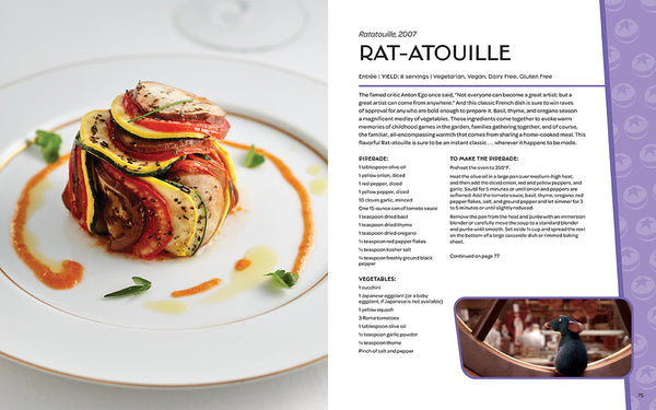 Insight Editions Pixar: The Official Cookbook – Insight Editions