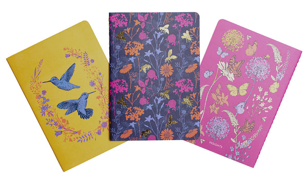 insight editions Pollinators Sewn Notebook Collection (Set of 3) – Insight Editions
