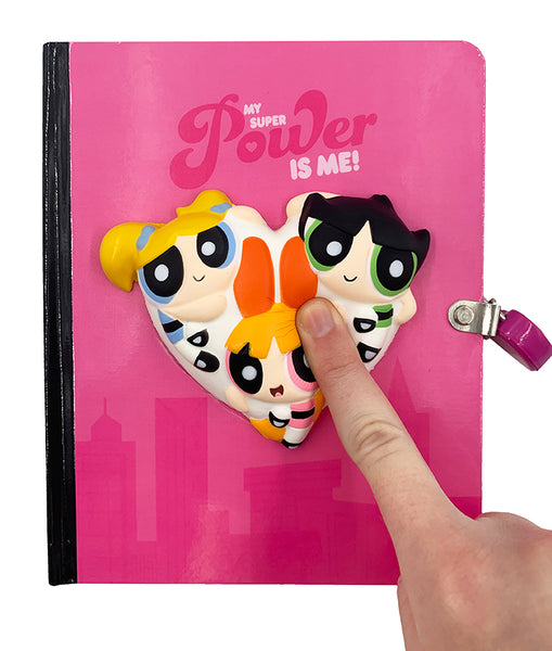 Insight Editions Powerpuff Girls: Squishy Lock & Key Diary – Insight Editions