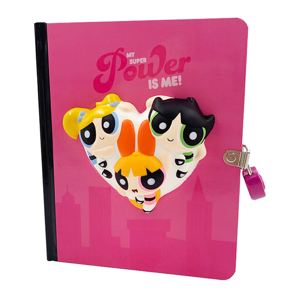 insight editions Powerpuff Girls: Squishy Lock & Key Diary – Insight Editions
