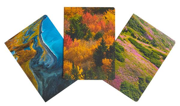insight editions Refuge Sewn Notebook Collection (Set of 3) – Insight Editions
