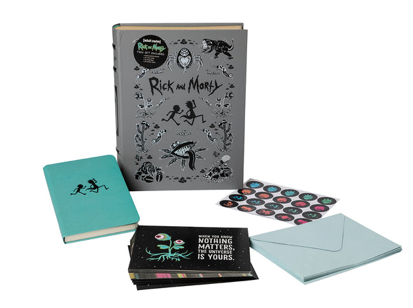 insight editions Rick and Morty Deluxe Note Card Set (With Keepsake Book Box) – Insight Editions