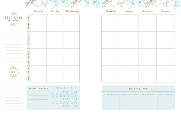 Insight Editions Self-Care 12-Month Undated Planner – Insight Editions