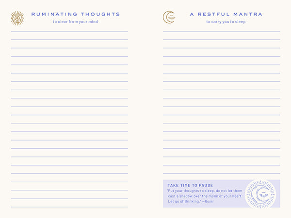 Insight Editions Sleep: A Restful Mind Journal – Insight Editions