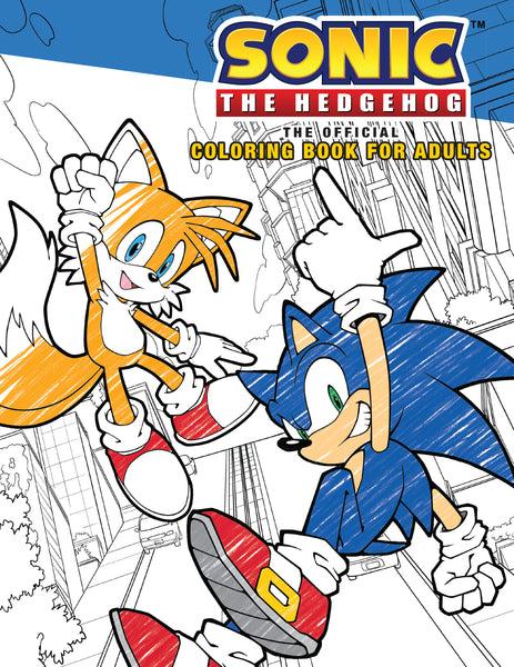 insight editions Sonic the Hedgehog: The Official Adult Coloring Book – Insight Editions