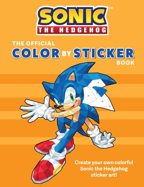 insight editions Sonic the Hedgehog: The Official Color by Sticker Book – Insight Editions