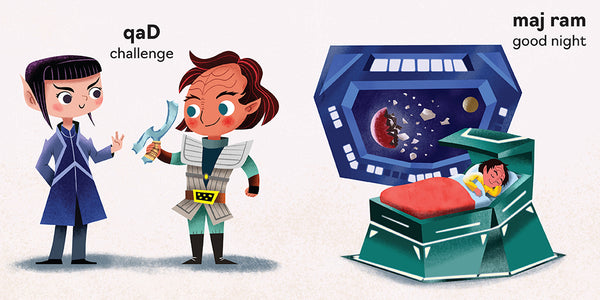 Insight Editions Star Trek: Baby's First Klingon Words – Insight Editions