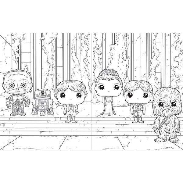 Insight Editions Star Wars: The Official Funko POP Coloring Book – Insight Editions