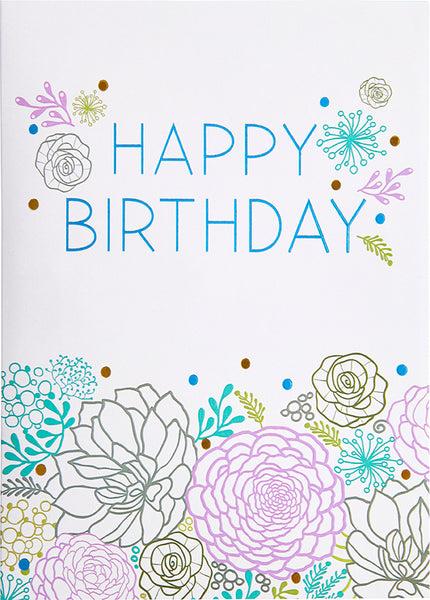insight editions Succulent Signature Pop-Up Card [Birthday] – Insight Editions
