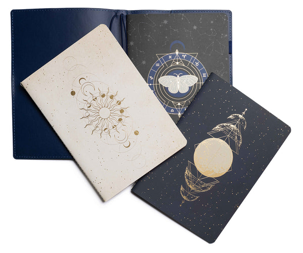 Insight Editions Sun Moon Rising Astrology Notebook Set – Insight Editions