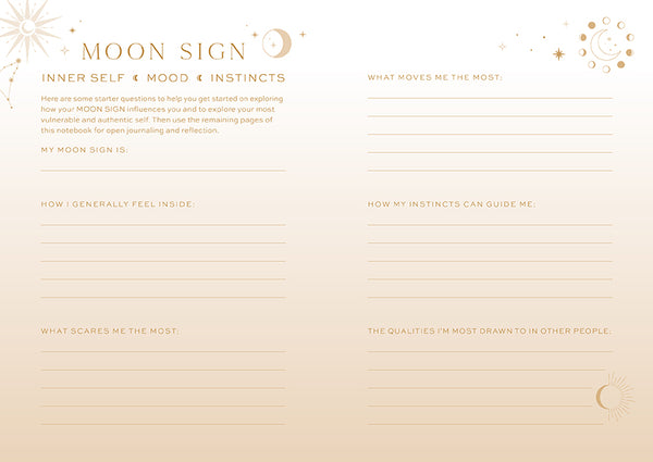 Insight Editions Sun Moon Rising Astrology Notebook Set – Insight Editions