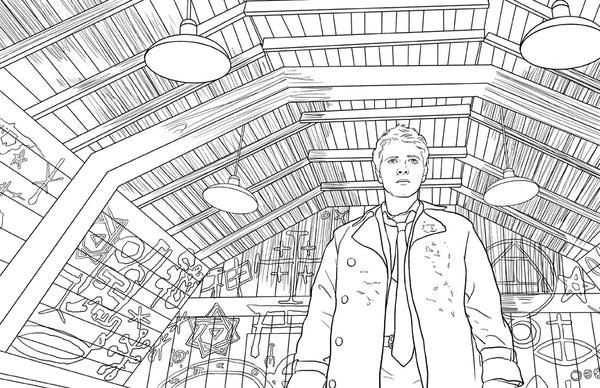 Insight Editions Supernatural: The Official Coloring Book – Insight Editions