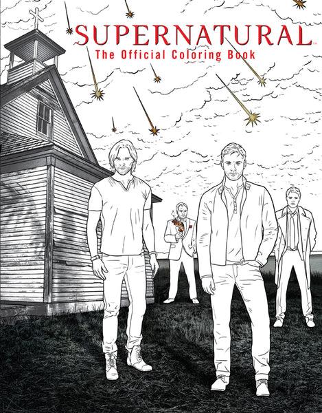 insight editions Supernatural: The Official Coloring Book – Insight Editions
