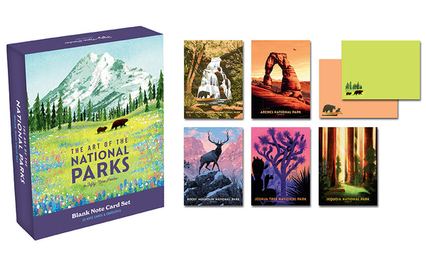 Insight Editions The Art Of The National Parks Boxed Note Card Set – Insight Editions