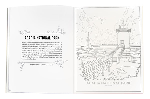 Insight Editions The Art Of The National Parks Coloring Book – Insight Editions
