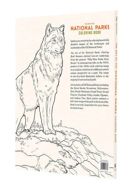 Insight Editions The Art Of The National Parks Coloring Book – Insight Editions