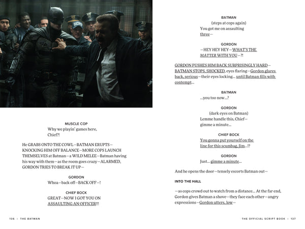 Insight Editions The Batman: The Official Script Book – Insight Editions