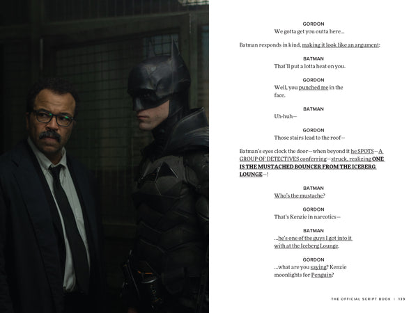 Insight Editions The Batman: The Official Script Book – Insight Editions