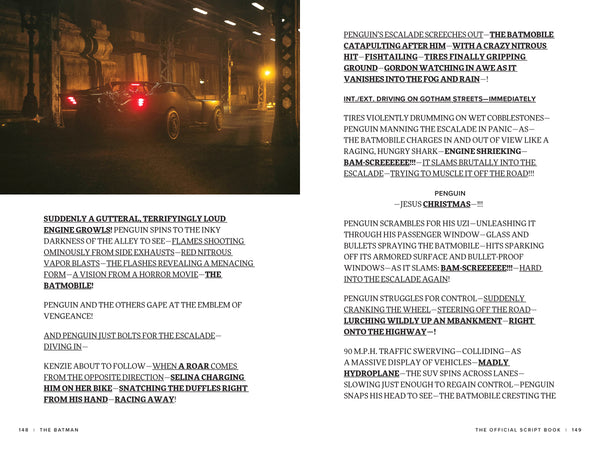 Insight Editions The Batman: The Official Script Book – Insight Editions