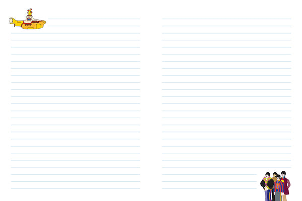 Insight Editions The Beatles: Yellow Submarine Softcover Notebook – Insight Editions