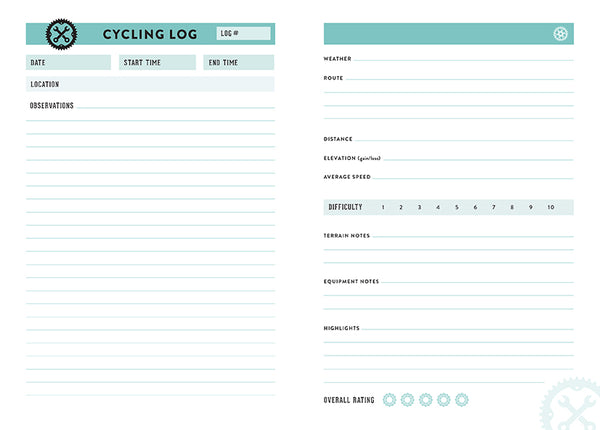 Insight Editions The Cyclist's Journal – Insight Editions