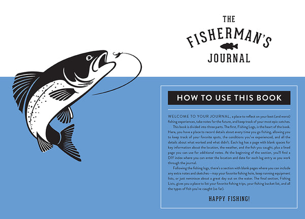 Insight Editions The Fisherman's Journal – Insight Editions