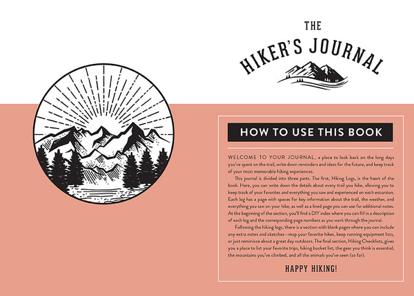 Insight Editions The Hiker's Journal – Insight Editions