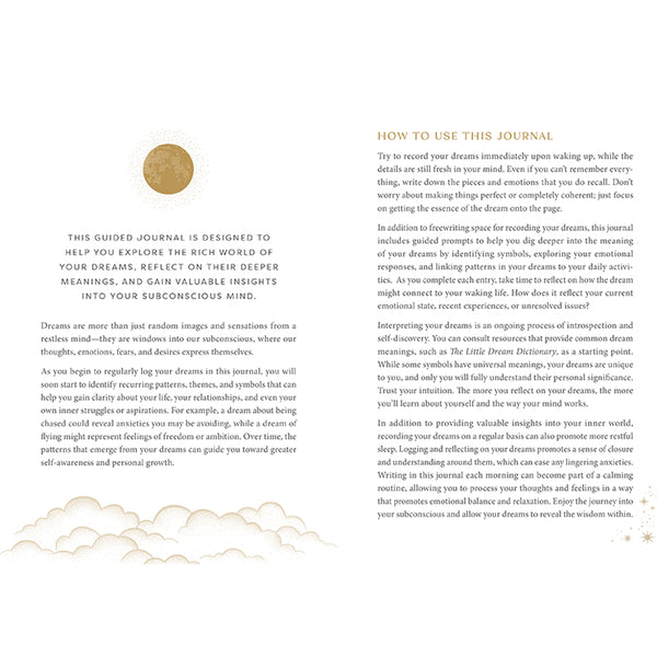 Insight Editions The Little Dream Journal – Insight Editions